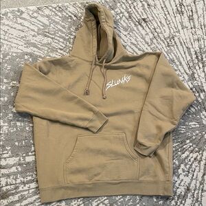 Slunks Men's Tan Hoodie Sweater